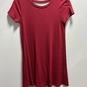 Forever 21 Ribbed Red dress